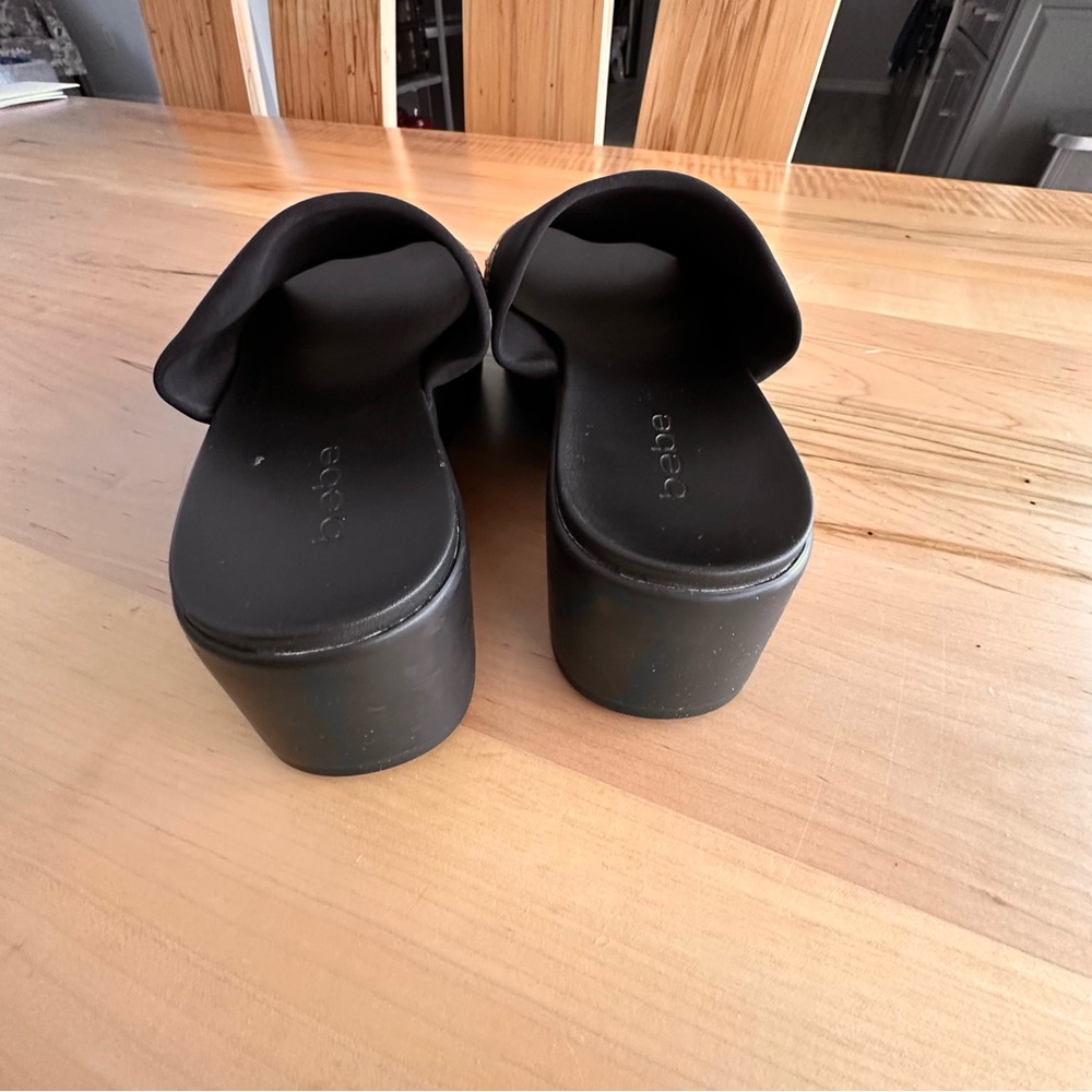bebe platform sandals 9 - Picture 5 of 6